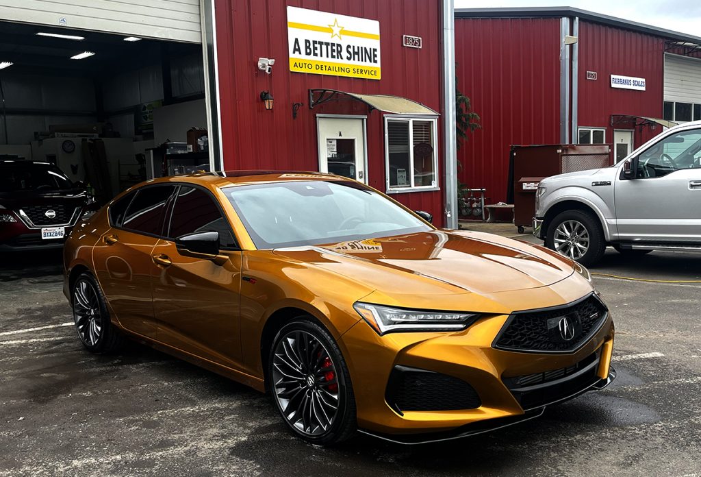 detailed brown acura