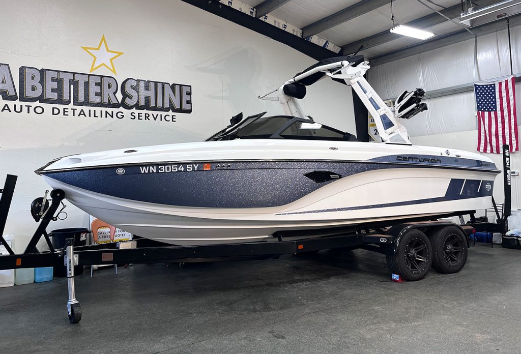 ceramic coated boat