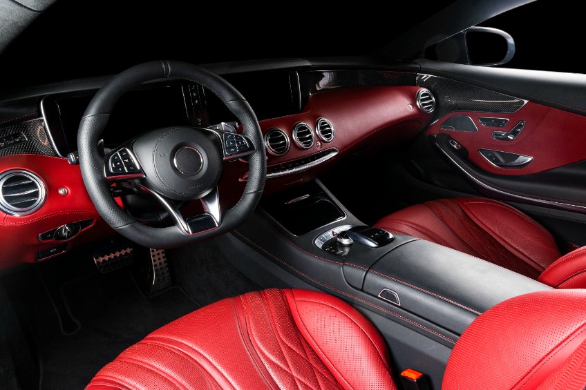 car interior detailing